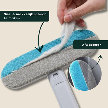 CleanBrush Pro – 3-in-1 Tierhaarentferner für ein vollständig haarfreies Zuhause