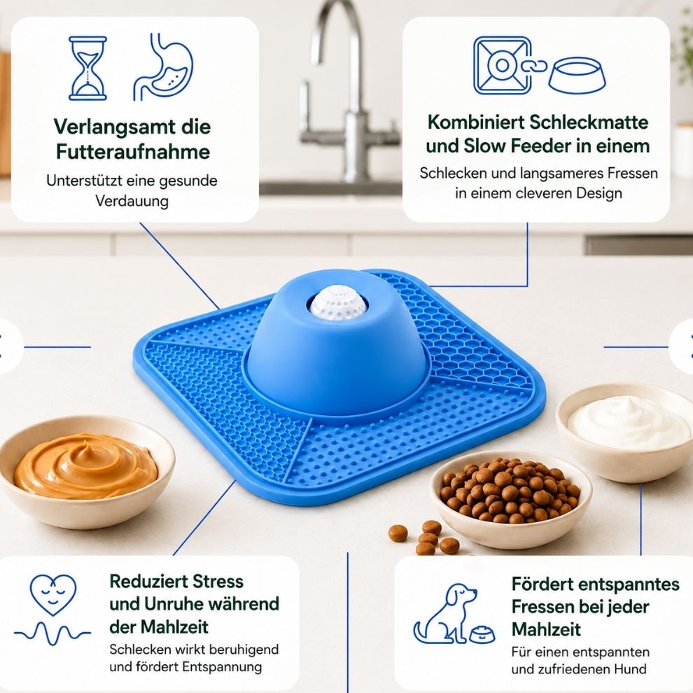 PawLick – Schleckmatte für Ruhe und Entspannung