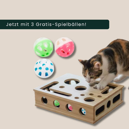 PawScratch | Interaktive Kratz- & Krallenpflegebox für Katzen