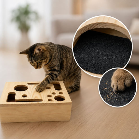 PawScratch | Interaktive Kratz- & Krallenpflegebox für Katzen