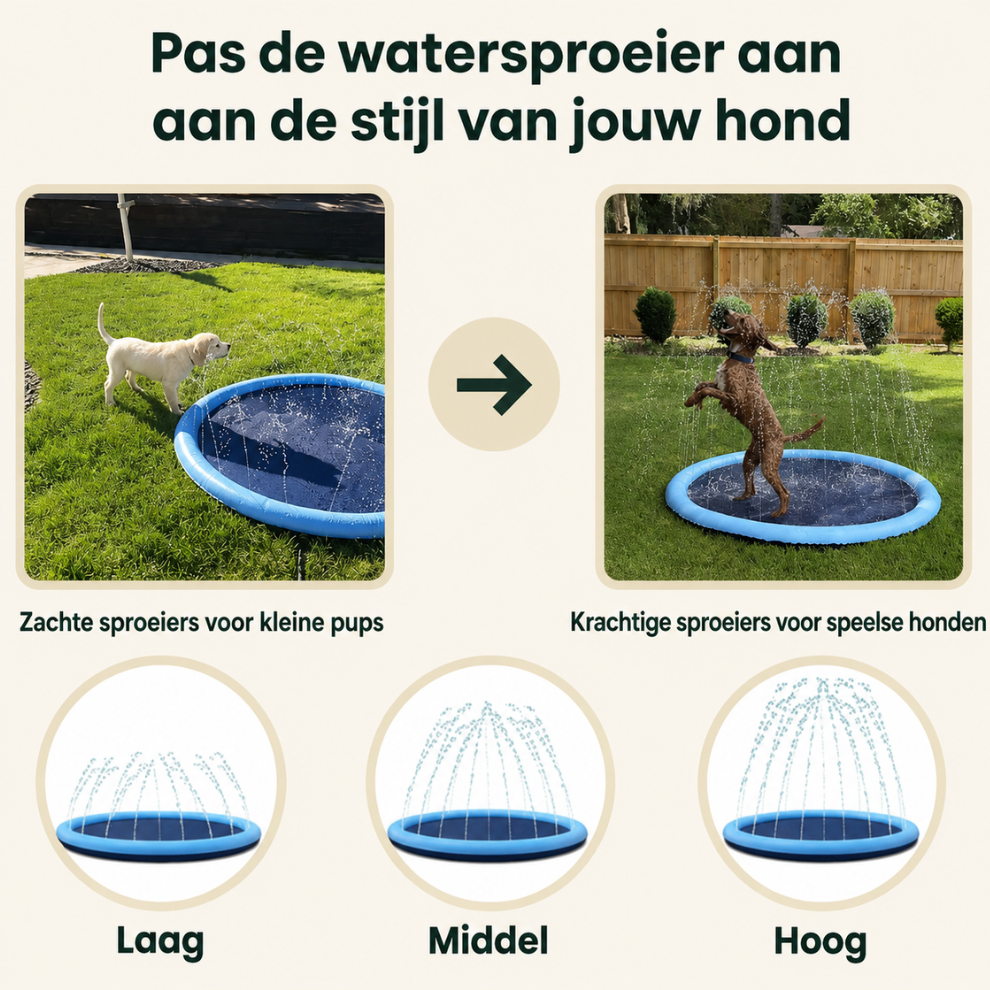 PawSplash | Kühlende Splash-Matte für Hunde