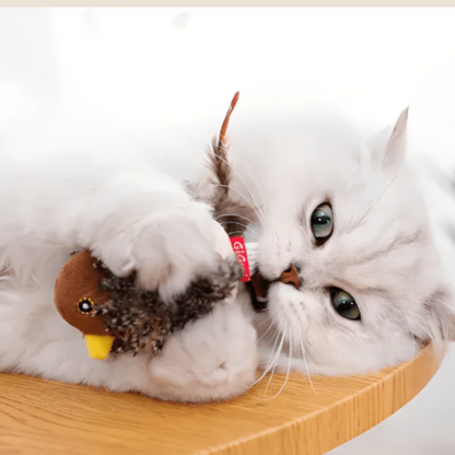 PawFly – Bewegliches Jagdspielzeug für Katzen