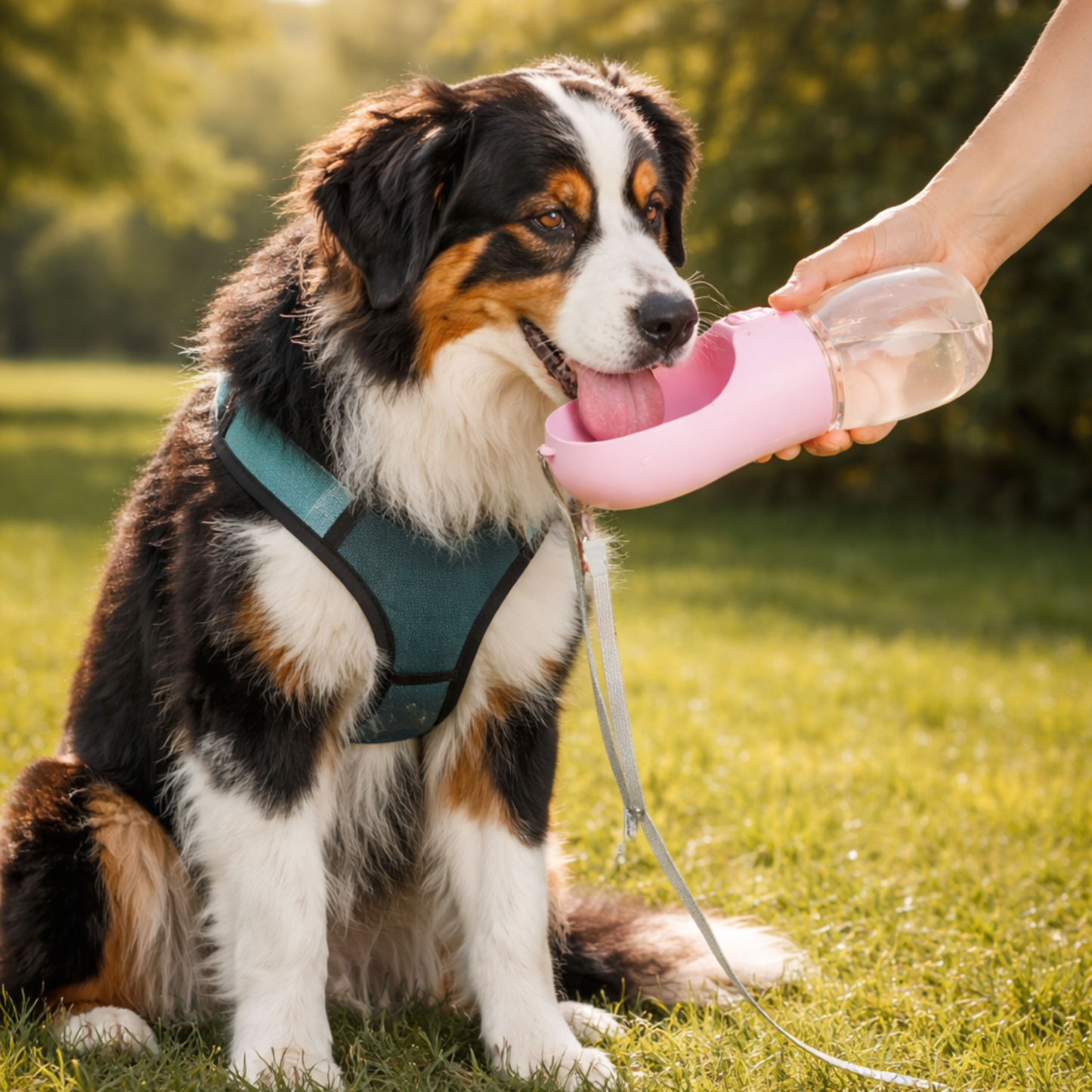 Paw Sip Drinkfles voor honden onderweg 