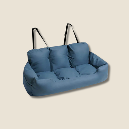 Luxe hondenmand voor achterbank