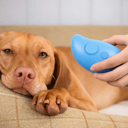 SteamBrush Lite | Kompakte Dampfbürste für Hunde & Katzen