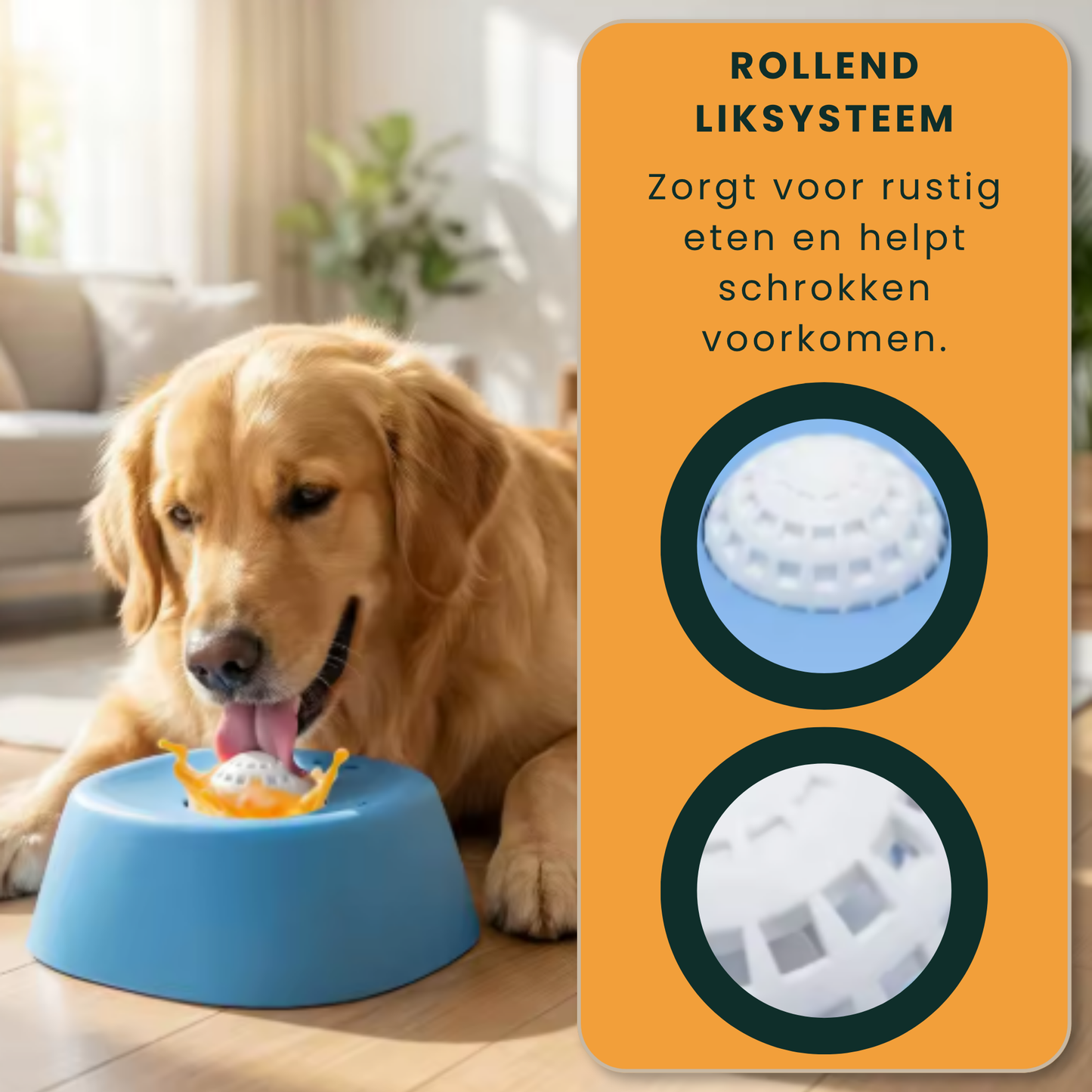 SlowRoll rollend liksysteem zorgt voor rustig eten
