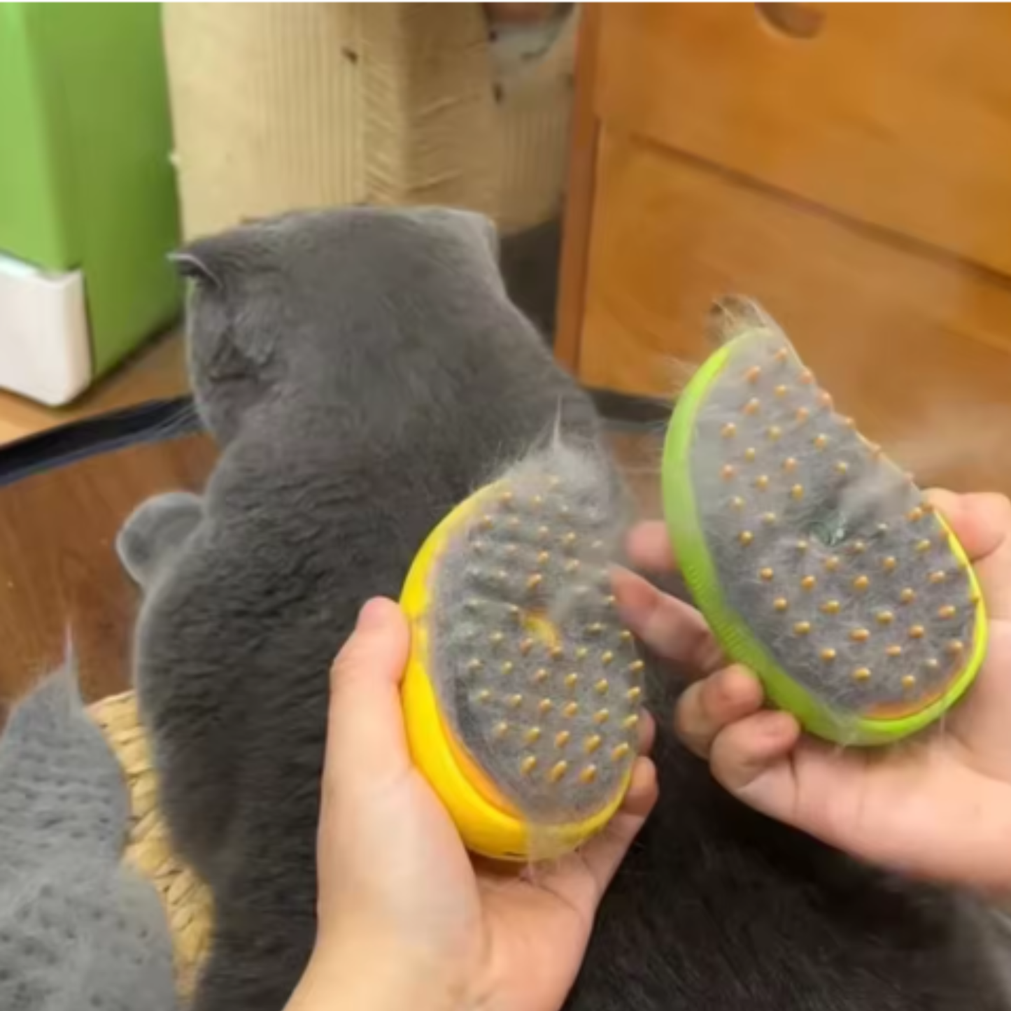 SteamBrush Lite | Kompakte Dampfbürste für Hunde & Katzen