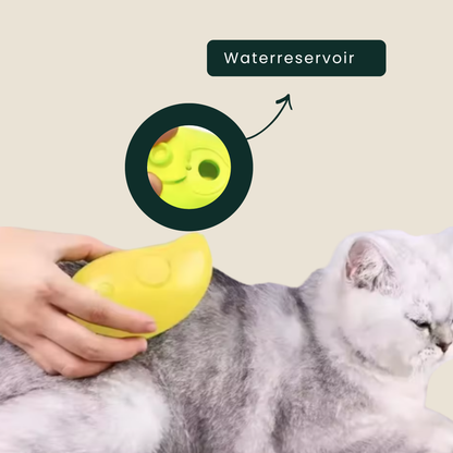 SteamBrush Lite | Kompakte Dampfbürste für Hunde & Katzen