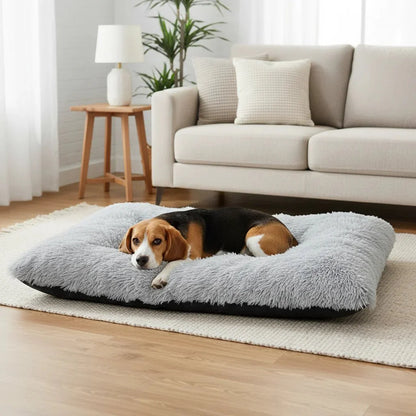 PawBed - Weiches Plüsch-Hundebett mit Nestgefühl